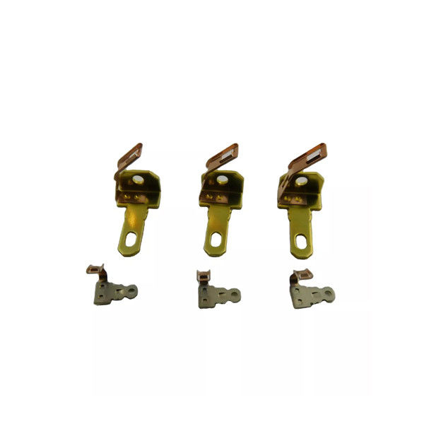 Anodization Precision Metal Stamping Parts Electric Motor Components Starter Carbon Brush